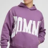 boohooMAN Oversized Boxy Twill Applique Contrast Stitch Hoodie | Hoodies & Sweats | T-Shirts