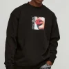 boohooMAN Oversized Cherry Lips Box Graphic Sweatshirt | Hoodies & Sweats