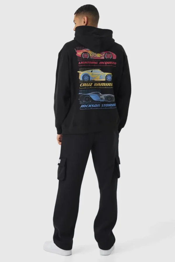 boohooMAN Oversized Disney Cars License Print Hoodie | Hoodies & Sweats