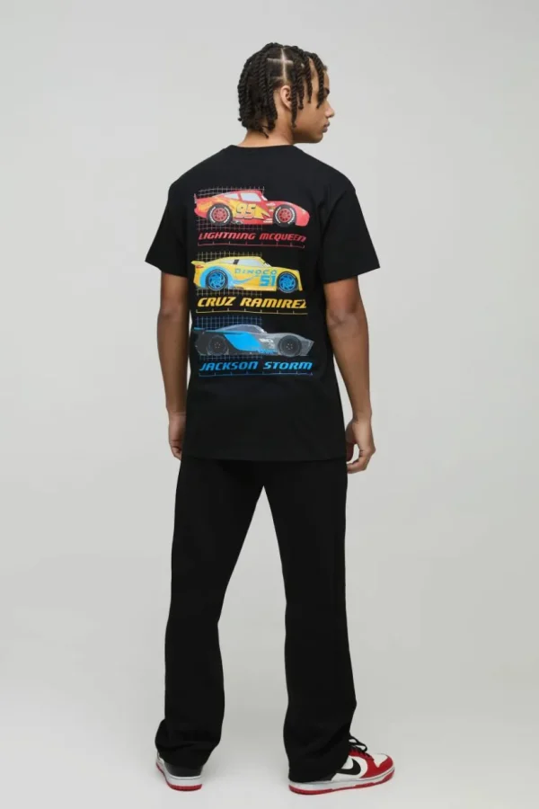 boohooMAN Oversized Disney Cars License T-Shirt | Hoodies & Sweats | T-Shirts