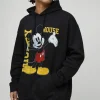 boohooMAN Oversized Disney Mickey Mouse License Print Hoodie | Hoodies & Sweats