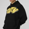 boohooMAN Oversized Edition Graffiti Print Hoodie | Hoodies & Sweats