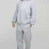 boohooMAN Oversized Fit Homme Print Tracksuit | Tracksuits