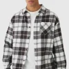 boohooMAN Oversized Flannel Long Sleeve Check Shirt | Shirts | Going Out Shirts