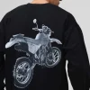 boohooMAN Oversized Honda Racing License Print Sweatshirt | Hoodies & Sweats | T-Shirts