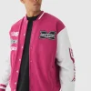 boohooMAN Oversized Jersey Moto Jacket | Man | Coats & Jackets