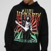 boohooMAN Oversized Jimi Hendrix License Print Hoodie | Hoodies & Sweats