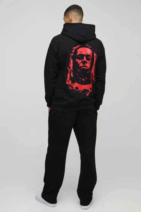 boohooMAN Oversized Lil Wayne License Print Hoodie | Hoodies & Sweats