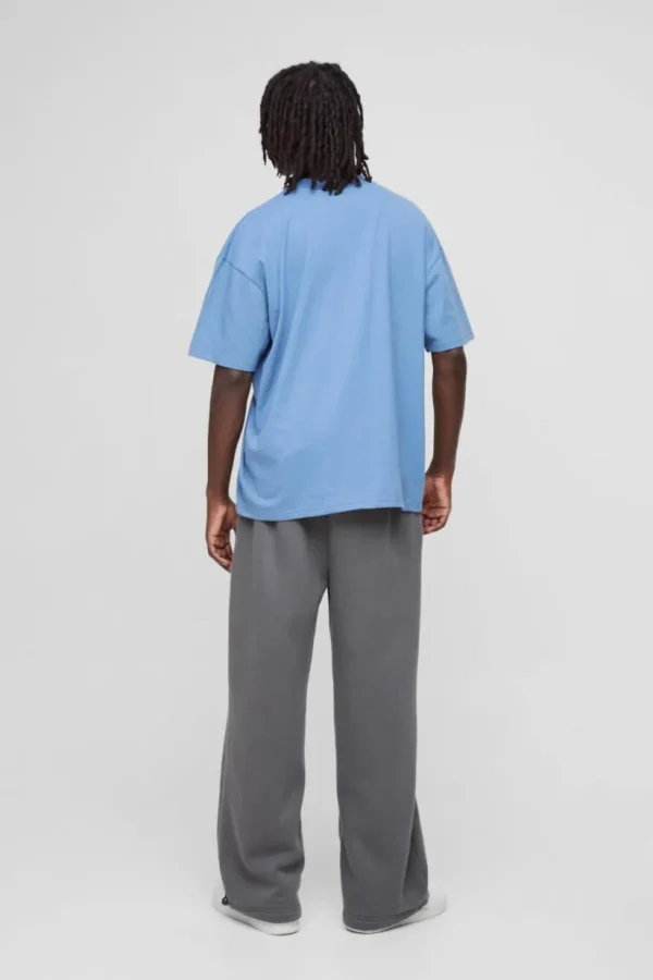 boohooMAN Oversized Limited Heavy T-shirt | Going Out | Basics - Elevated