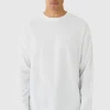 boohooMAN Oversized Long Sleeve Crew Neck T-Shirt | T-Shirts