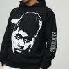 boohooMAN Oversized Nas License Print Hoodie | Hoodies & Sweats