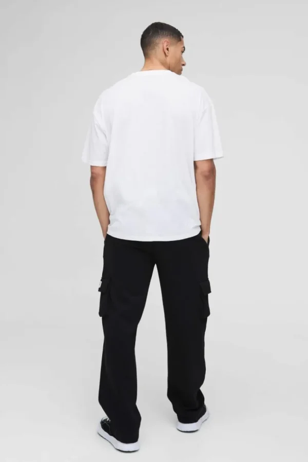 boohooMAN Oversized Nasa License Print T-Shirt | T-Shirts