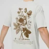 boohooMAN Oversized Official Floral Print Washed T-Shirt | T-Shirts