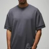 boohooMAN Oversized Peached T-Shirt | T-Shirts
