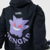 boohooMAN Oversized Pokemon Gengar License Hoodie | Hoodies & Sweats