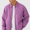 boohooMAN Oversized PU Panel Detail Bomber Jacket In | Man | Coats & Jackets