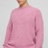 boohooMAN Oversized Raglan Detail Boucle Knit Jumper | Knitwear | Going Out Knitwear