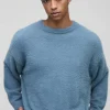 boohooMAN Oversized Super Fluffy Knitted Jumper | Knitwear | Going Out Knitwear