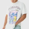 boohooMAN Oversized The Simpsons Anime License Print T-Shirt | T-Shirts