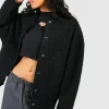 boohoo Oversized Wool Bomber Jacket | Women Shirts | Foundation