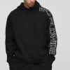 boohooMAN Oversized Worldwide Hoodie | Hoodies & Sweats