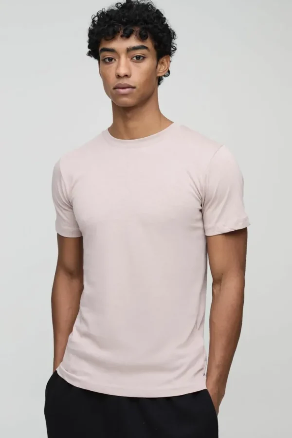 boohooMAN 3 Pack Basic Crew Neck T-shirt | T-Shirts