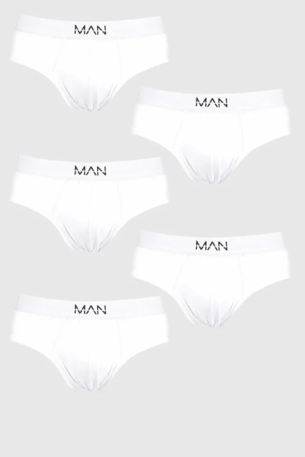 boohooMAN 5 Pack MAN Dash Briefs | Underwear & Socks | Underwear & Socks