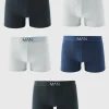 boohooMAN 5 Pack Man Mixed Colour Trunks | Underwear & Socks | Underwear & Socks