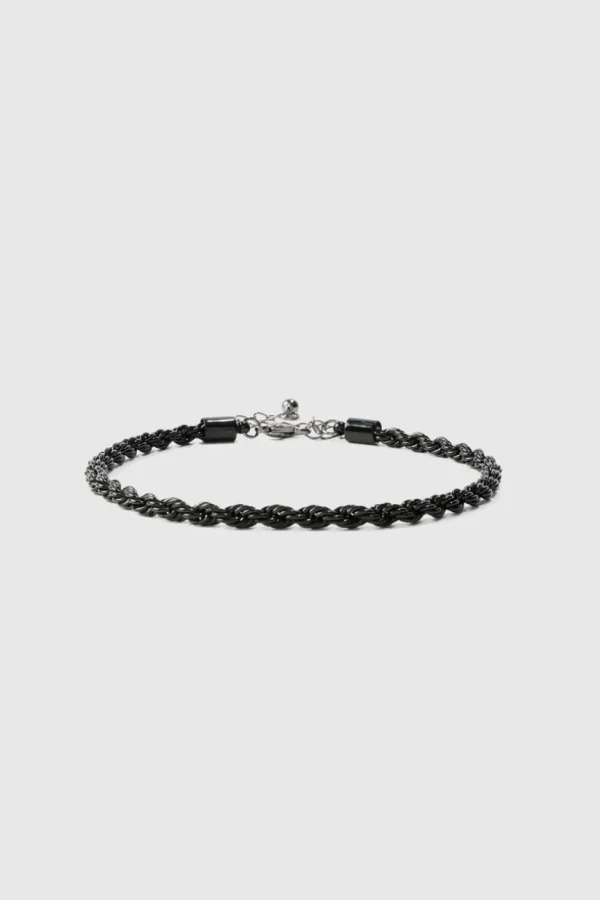 boohooMAN 5 Pack Mixed Chain Bracelets | Jewellery & Watches