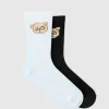 boohooMAN 2 Pack Teddy Bear Sports Socks | Underwear & Socks | Underwear & Socks