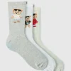 boohooMAN 3 Pack Teddy Bear Sports Socks | Underwear & Socks | Underwear & Socks