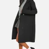 boohoo Petite Button Detail Belted Trench Coat | Women Shirts | Foundation