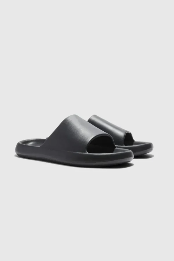 boohooMAN Plain Moulded Slider | Sliders & Slippers | Footwear