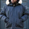 boohooMAN Plus Hooded Parka With Removeable Faux Fur Trim In | Man | Coats & Jackets