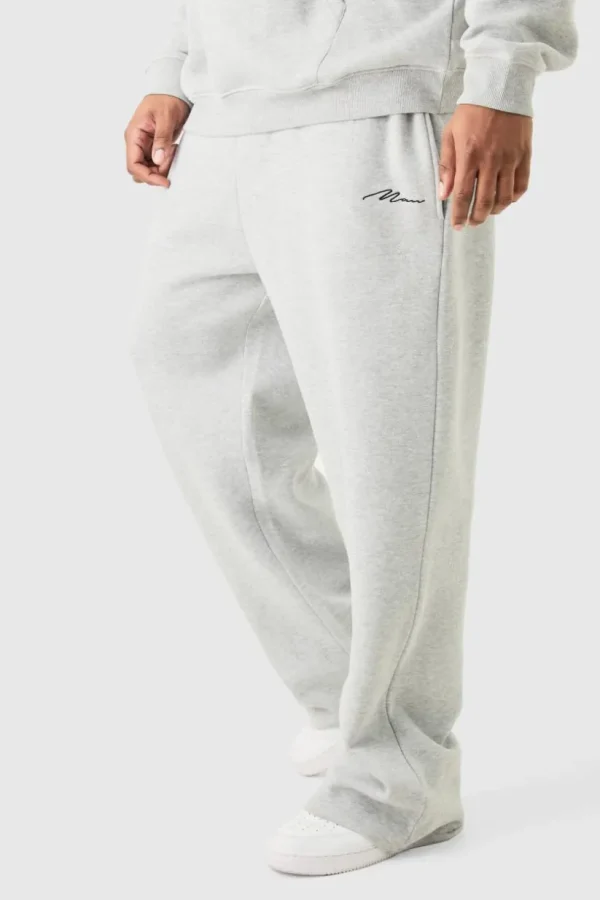 boohooMAN Plus Man Signature Relaxed Fit Jogger In | Joggers