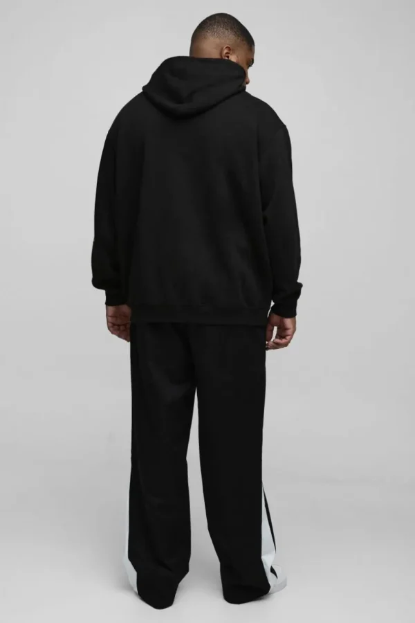 boohooMAN Plus Nas License Print Hoodie | Hoodies & Sweats | T-Shirts