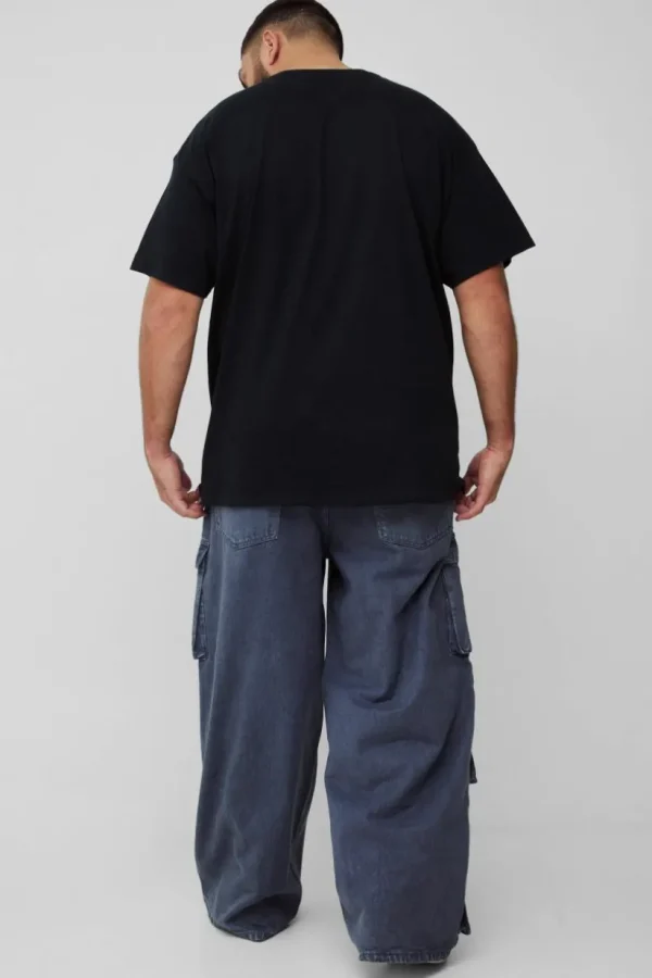 boohooMAN Plus Oversized Blade Comic License Print T-Shirt | T-Shirts