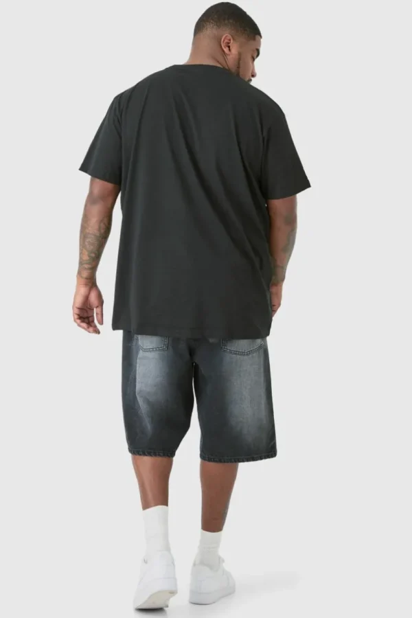 boohooMAN Plus Pokemon Gengar Printed Licensed T-shirt In | T-Shirts
