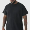 boohooMAN Plus Slim Fit Basic T-Shirt | T-Shirts