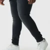 boohooMAN Plus Super Skinny Stretch Jeans | Denim | Going Out Denim