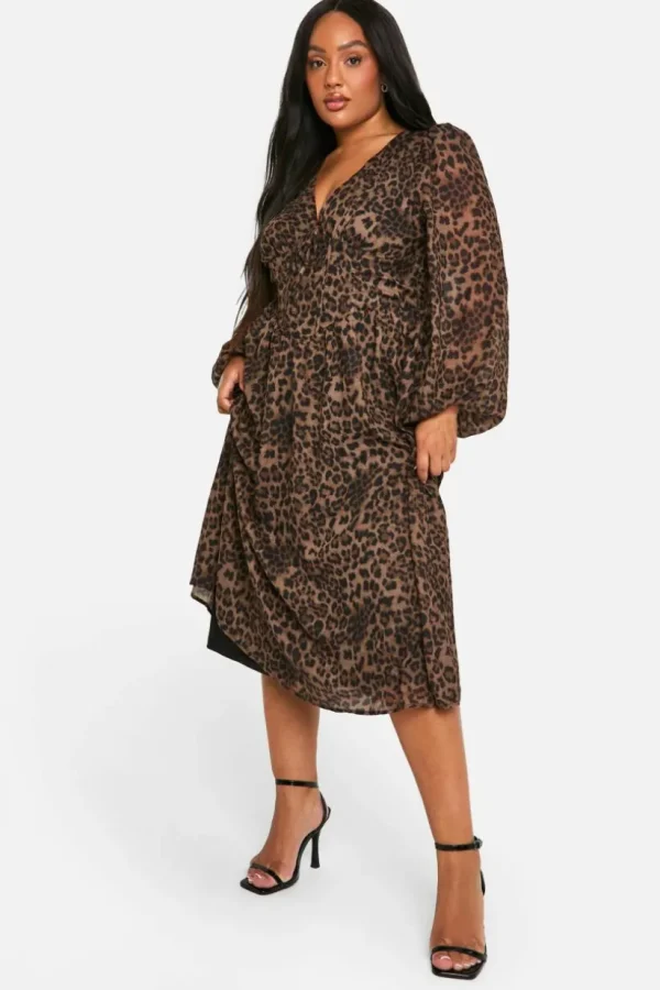 boohoo Plus Woven Milkmaid Midi Skater Dress | Women Shirts | Foundation