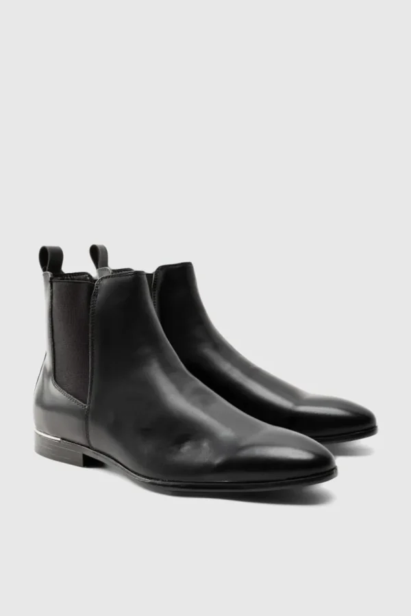 boohooMAN PU Chelsea Boot | Boots | Footwear