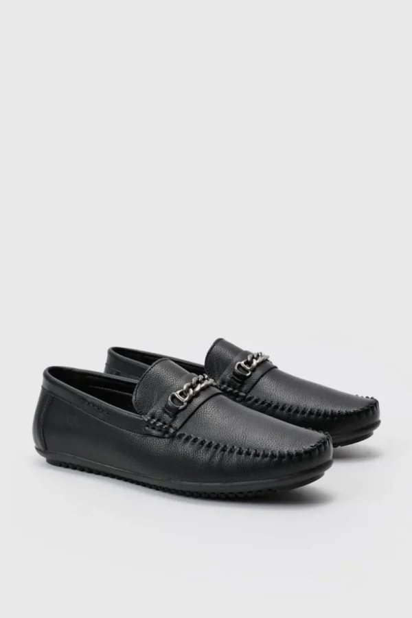 boohooMAN PU Loafer | Footwear