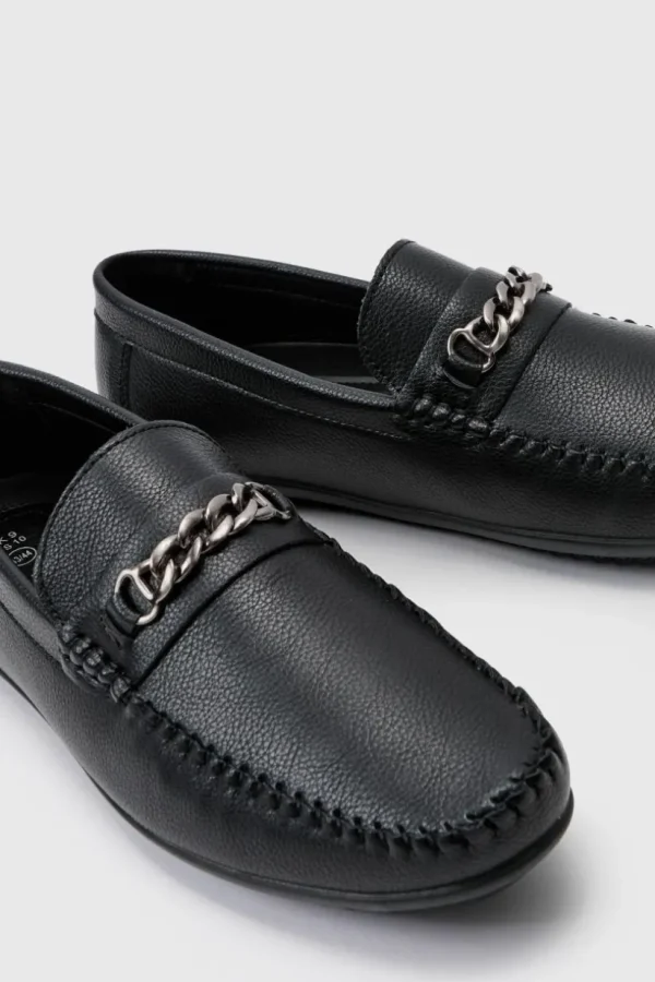 boohooMAN PU Loafer | Footwear