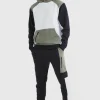 boohooMAN Raglan Colour Block Hooded Tracksuit | Tracksuits