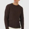 boohooMAN Regular Cable Knit Jumper | Knitwear | Going Out Knitwear