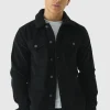 boohooMAN Regular Cord Jacket With Borg Collar | Man | Coats & Jackets