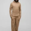 boohooMAN Regular Fit Brushed Knit Hoodie Split Hem Tracksuit | Knitwear | Going Out Knitwear