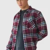 boohooMAN Regular Fit Long Sleeve Check Shirt | Shirts | Going Out Shirts