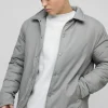 boohooMAN Regular Fit Nylon Coach Jacket | Coats & Jackets